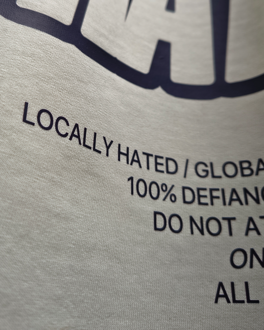 LOCALLY HATED